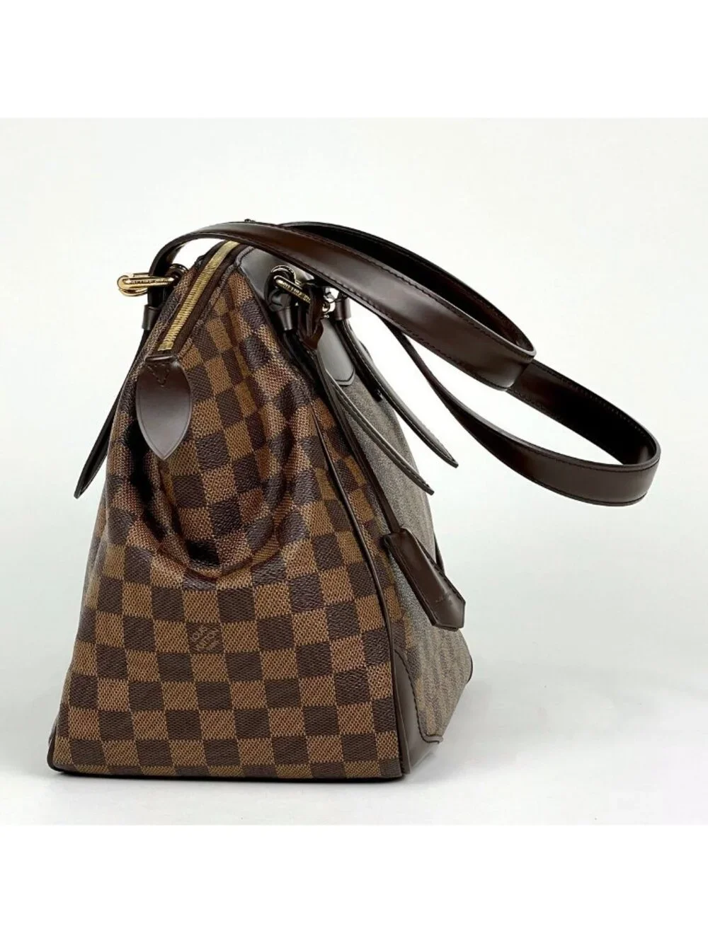 Louis Vuitton Verona MM Tote Shoulder Bag Damier Brown